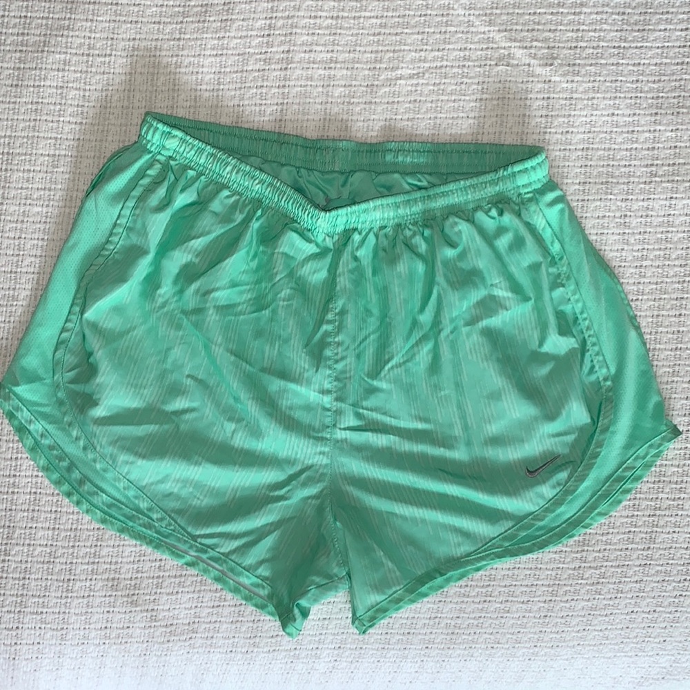 Mint Green Nike Dri-Fit Shorts